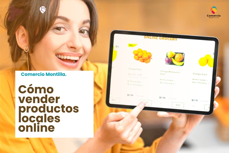 Vender productos locales en montilla